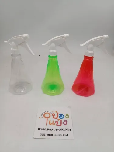 กระบอกฉีด Foggy ฟ๊อกกี้ ฟูจิ ตราช้าง ขวดสี แบบใส 430CC.