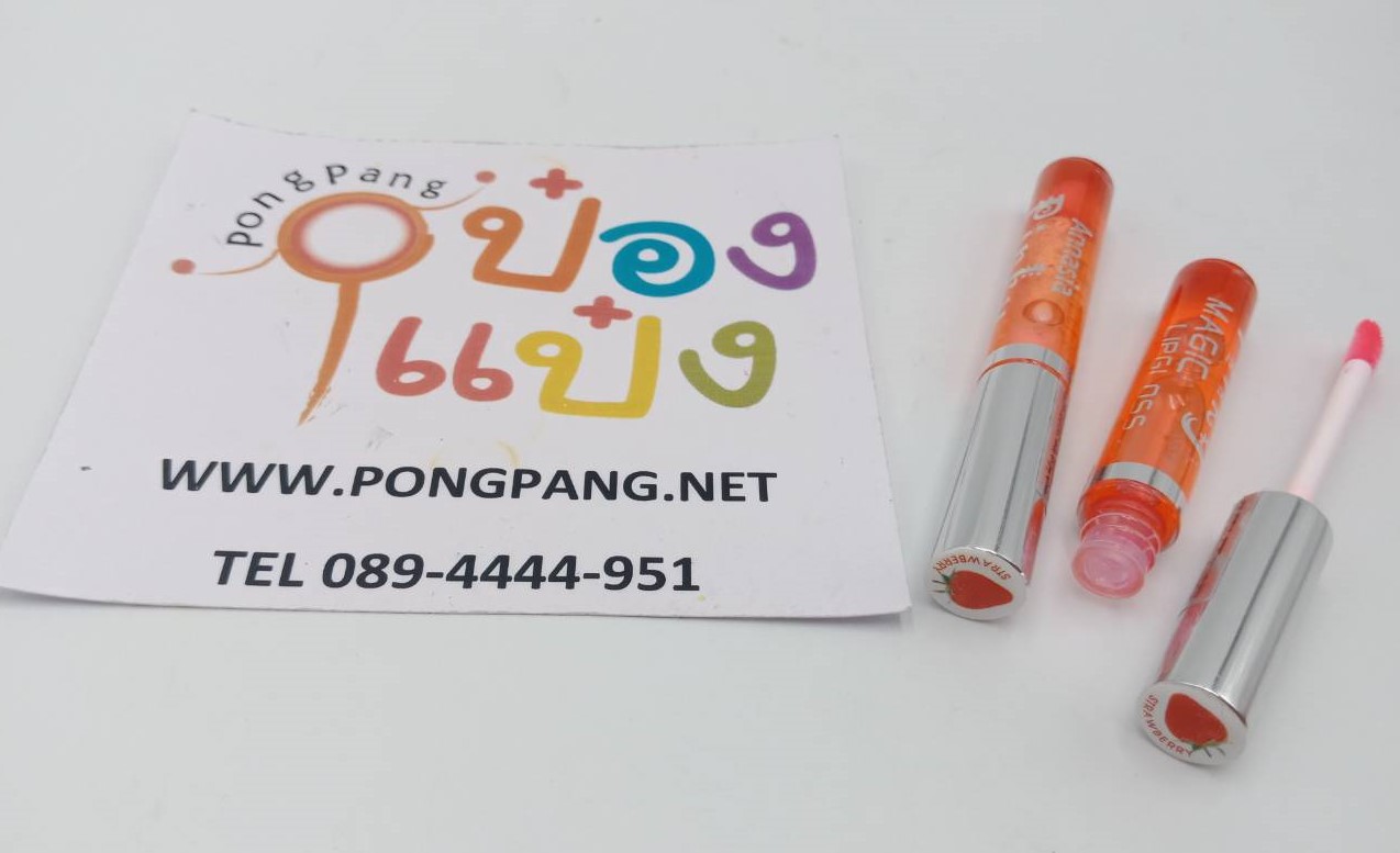 แอนนาเซียพิ้งค์กี้เมจิค ลิปกลอส-สตรอเบอร์รี่ 1*12
